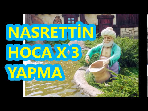 ➕ Nasrettin Hoca Nasreddin Hoca Karaoke Orff Şarkısı Fa Minör Nihavend Şarkı Sözü Eğitimi şarkısı