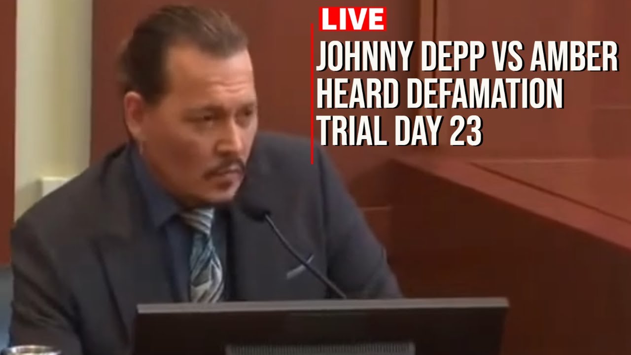 🔴Live Johnny Depp vs Amber Heard Defamation Trial Day 23 Part2 - YouTube