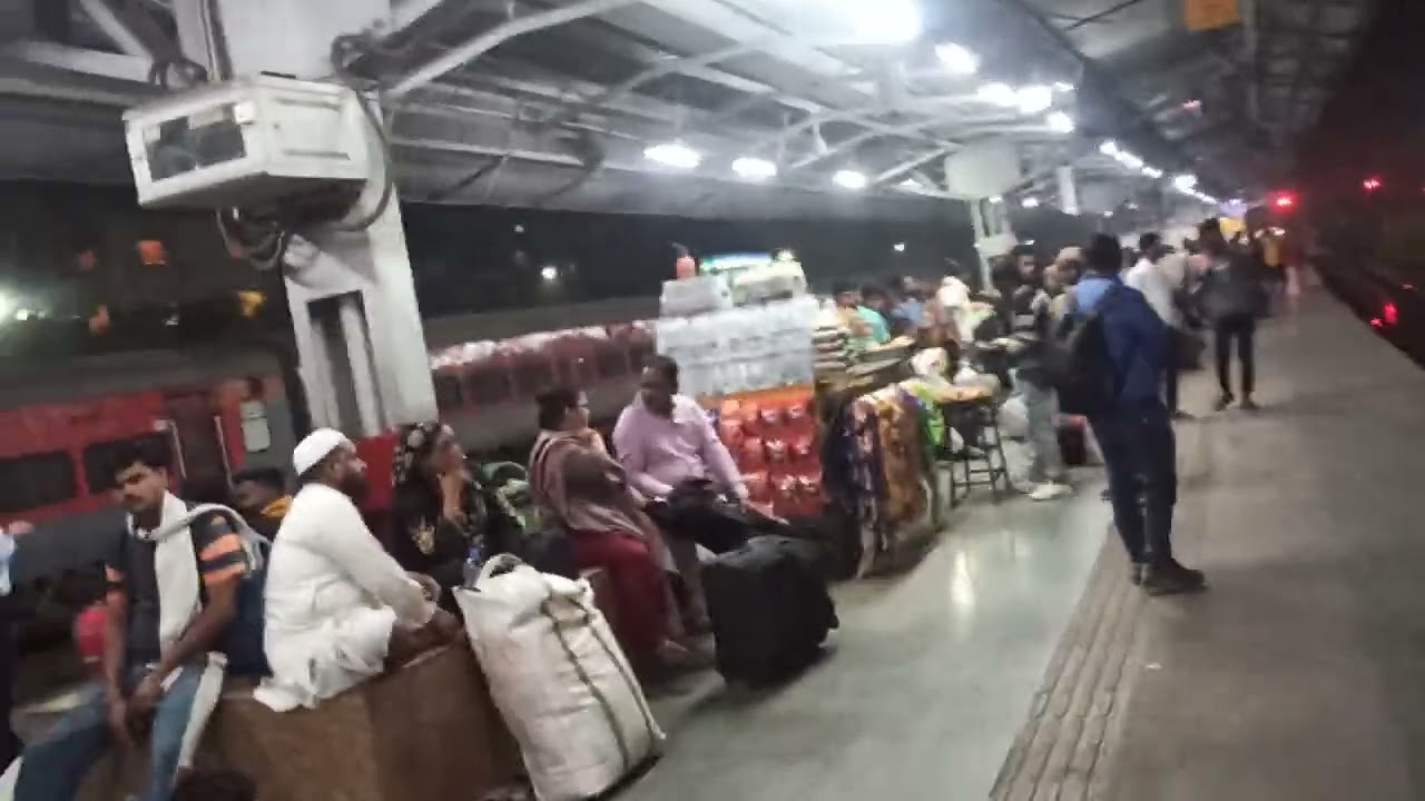 Surat Railway station platform 1 view