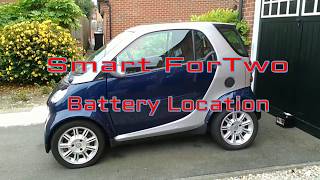 2004 Smart Fortwo Battery Location
