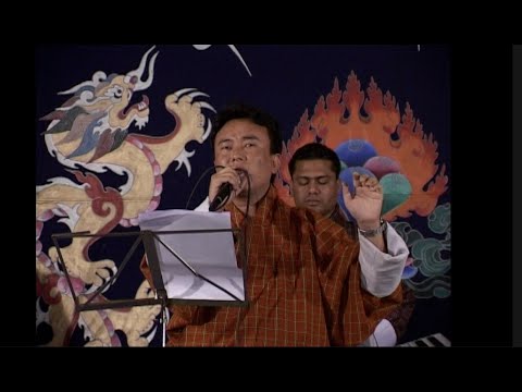 Jigme Nidup  Semkha Mighi  Biswa Karma Night 2001  Behind Hotel Norling Thimphu Bhutan