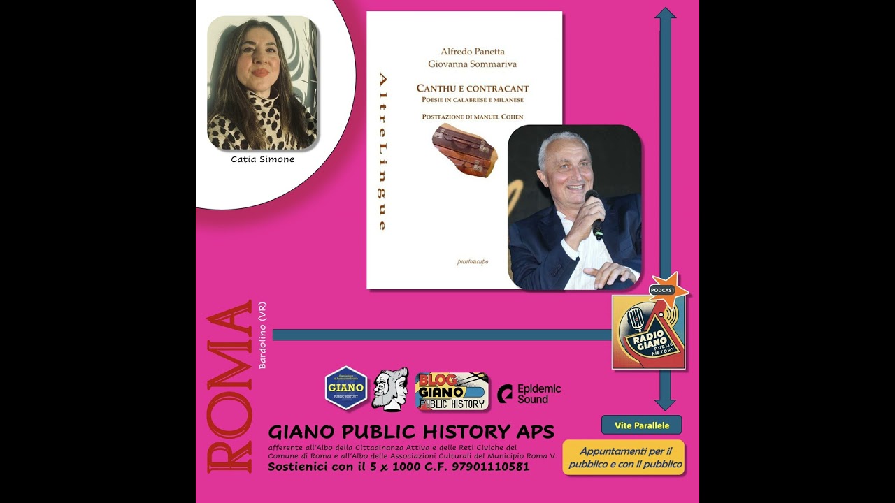 Canthu e contracant. Poesie in calabrese e milanese. Catia Simone dialoga con l’autore
