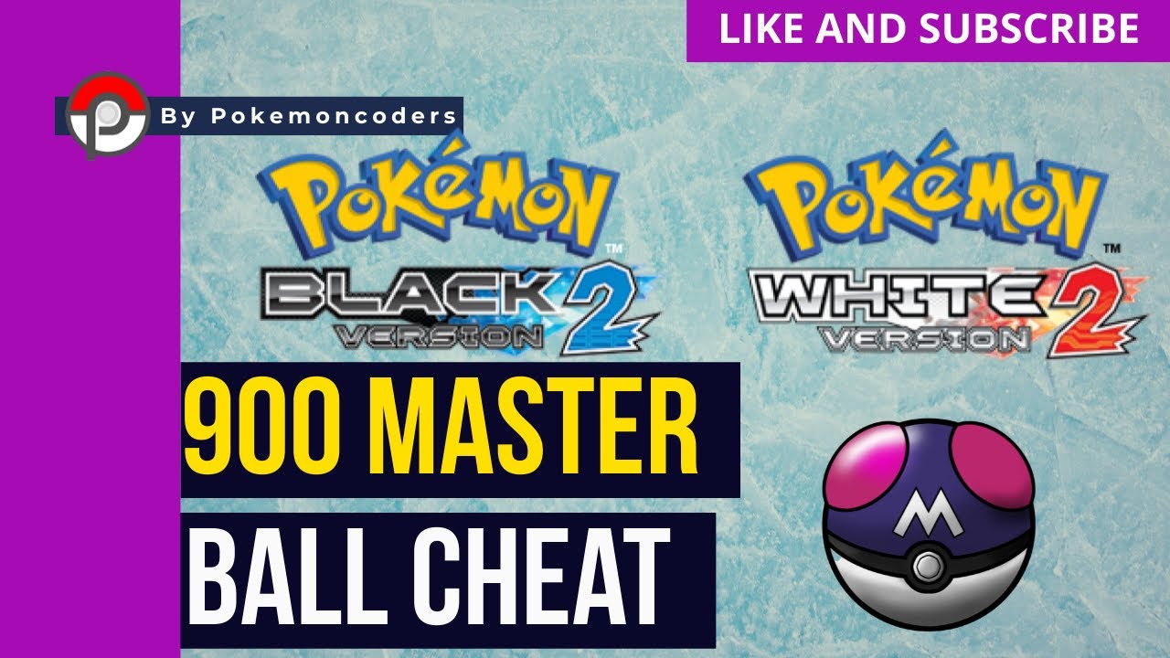 Pokemon Black 2 White 2 900x Rare Candy Cheat 