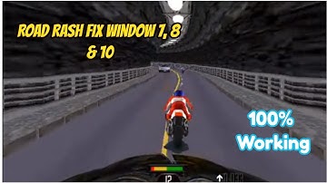 How to "Fix" Road Rash crash, CD- Rom Error and Graphics error in Window 7, 8 and 10 |100% Working|