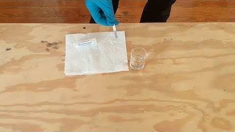 How to Use Potassium Iodide Starch Test Paper Strips