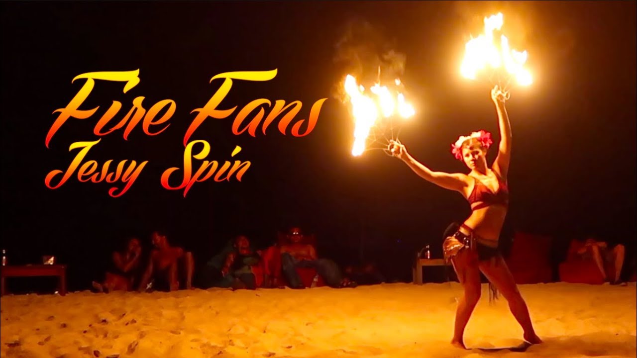 Fire Fan Burn | Jessy Spin | Gili Air 18.06.18