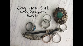How to tell if stones & metal are real at a glance -- identifying fine jewelry screenshot 2