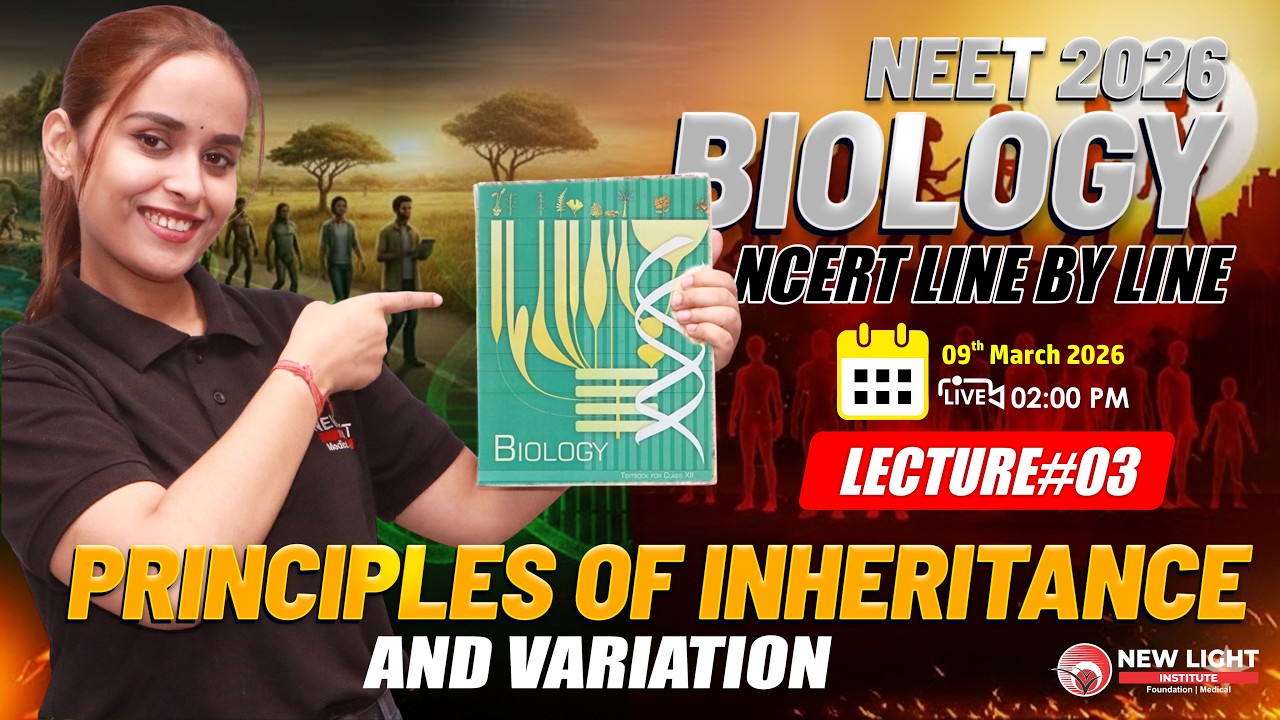 🔴LIVE NEET 2026 | Principles of Inhertiance and Variations for NEET 2026 in ONE SHOT | Srubhi Ma'am