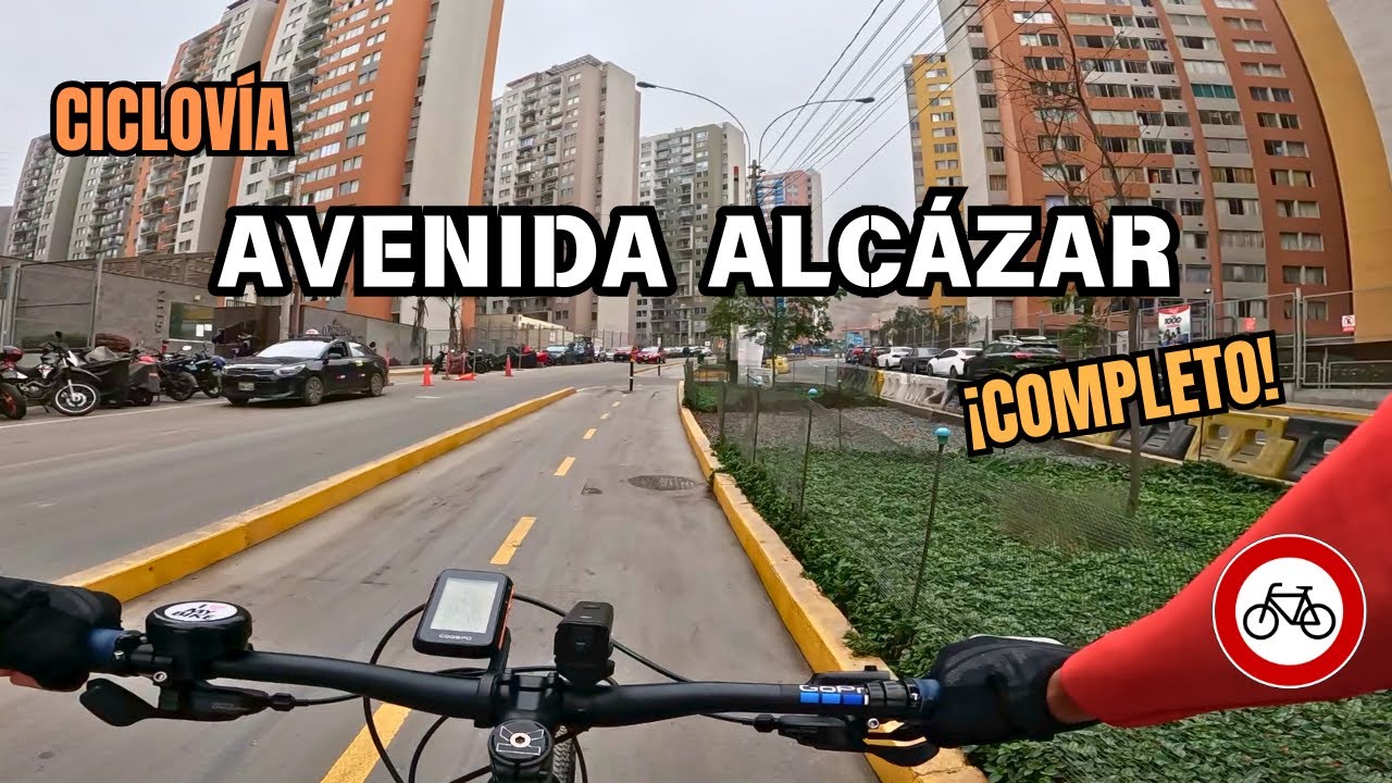 ¡De la Avenida Tacna a las Lomas del Rímac! | Así es la nueva ciclovía Alcázar | Lima Perú 2025