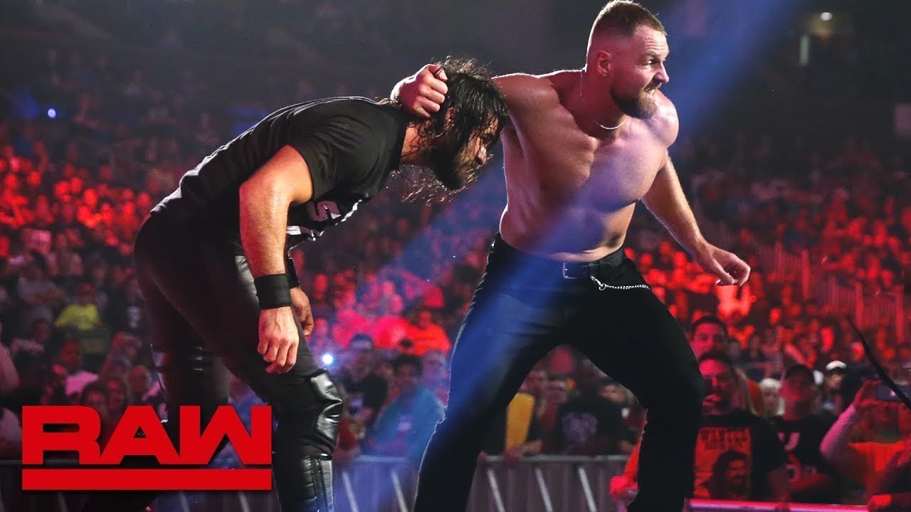 VF Dean Ambrose vs. Seth Rollins -Falls Count Anywhere Match