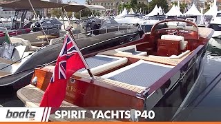 Spirit Yachts P40: First Look Video