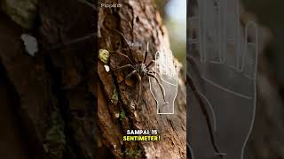 fakta unik Laba-laba huntman yang tak banyak orang tau #keajaibanalam #faktaunik #hewanunik