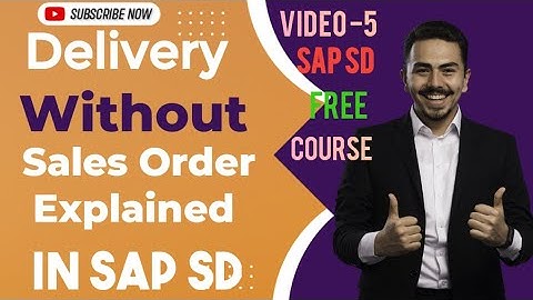 How to Create Delivery Without Sales Order in SAP SD | SAP SD Tutorial for Beginners | SAP Logistic