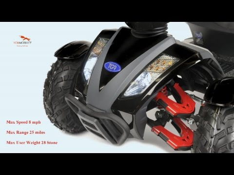 TGA VITA X - Let's have a look at this 'Top of the Range' 8 MPH All Terrain Scooter