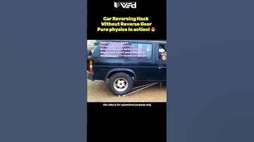 Car Reversing Hack — No Reverse Gear Needed! 🔁🔥
