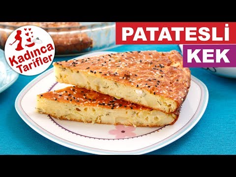 Patatesli Kek Nasıl Yapılır | Patatesli Kek Tarifi | Kolay Kek Tarifleri | Kadınca Tarifler