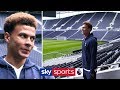 Dele Alli sees Tottenham's new stadium for the first time!