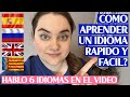 Como aprend 4 idiomas as es como aprender cualquier idioma rpido y fcil  mejores consejos