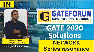 GATE 2020 Video Solutions I Instrumentation Engineering I Network Theory I Q 33