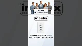Intelix INT-USB3-CWP USB3.2 Gen 1 Extender Client Wall Plate