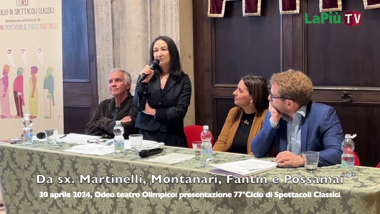 Odeo teatro Olimpico: presentazione 77°Ciclo di Spettacoli Classici