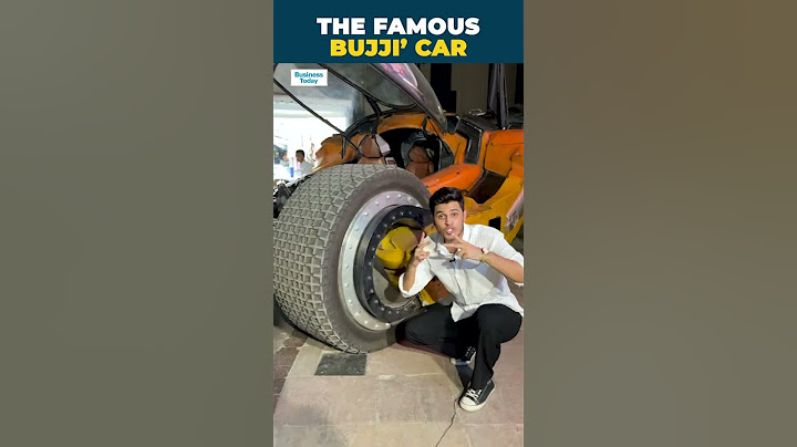 Showcasing The Futuristic Bujji Car From The Movie 'Kalki 2898 AD'