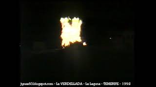 Hoguera de San JUAN.La Verdellada. La Laguna.TENERIFE.23,Junio_1, 992