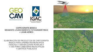 Levantamiento Catastro Multipropósito con Tecnología LIDAR + Fotogrametría - Municipios de Colombia