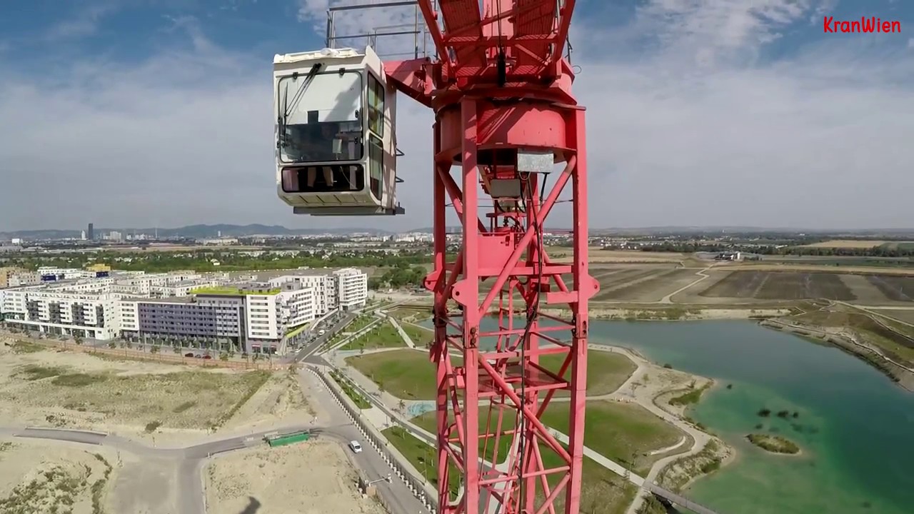 Kran Wien Aspern Seestadt