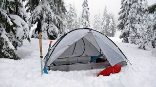 A Hyperlite CrossPeak 2 Tent Winter Camping Review