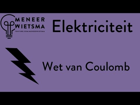Natuurkunde uitleg Elektriciteit 23: Wet van Coulomb
