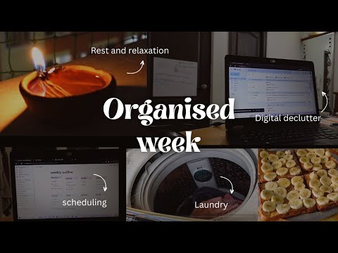 The KEY to an Organized Week. How to make a Routine to Avoid a Cluttered Week #sundayreset