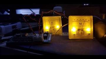 Analog Meter Clock: Part 2 - Circuit and Software Done!