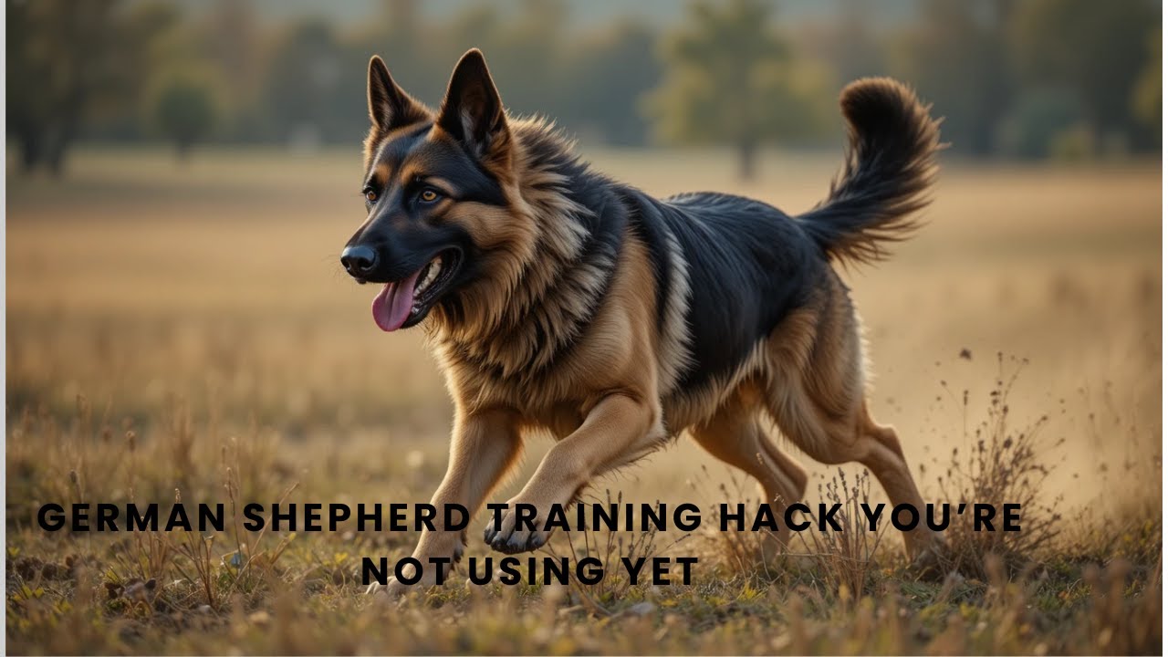 Секретный метод дрессировки немецкой овчарки, о котором вы ещё не знаете 🐾