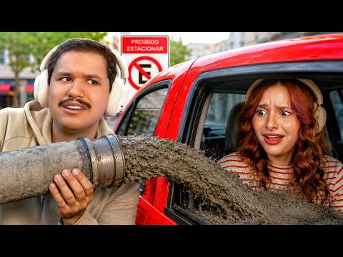 People who were punished for parking badly!