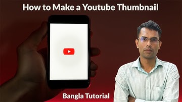 how to make a youtube thumbnail 2022| youtube thumbnail bangla tutorial