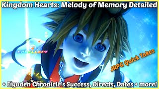 Kingdom Hearts: Melody of Memory Details, Eiyuden Chronicle, Directs + More! (JRPG Quick Takes)