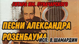 12. Песни Александра Розенбаума. Исп. В.шамардин. Гитара Фабрики Им.луначарского