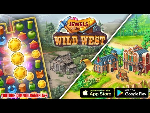 Jewels of the Wild West: Match gems & restore town (Android IOS)