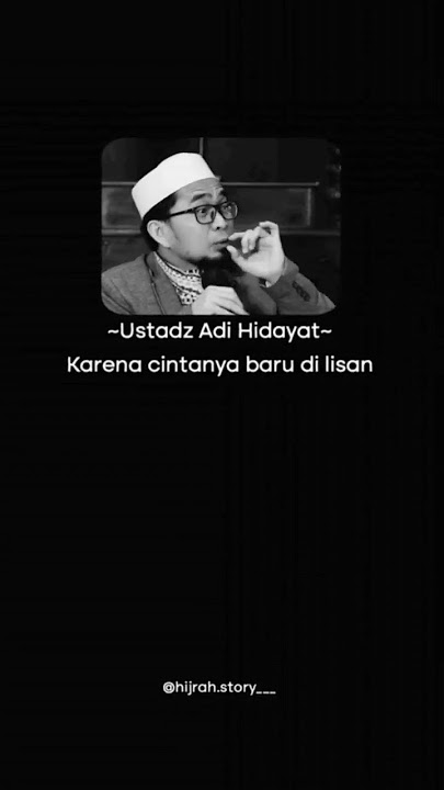 buku nikah arti tanda cinta (Ustadz Adi Hidayat)