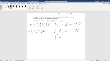 4 3 Lines and Planes in Space