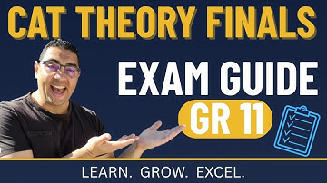 🔥 Grade 11 CAT Theory Exam Guidelines 2025 | Everything you need to know 💻 ✅