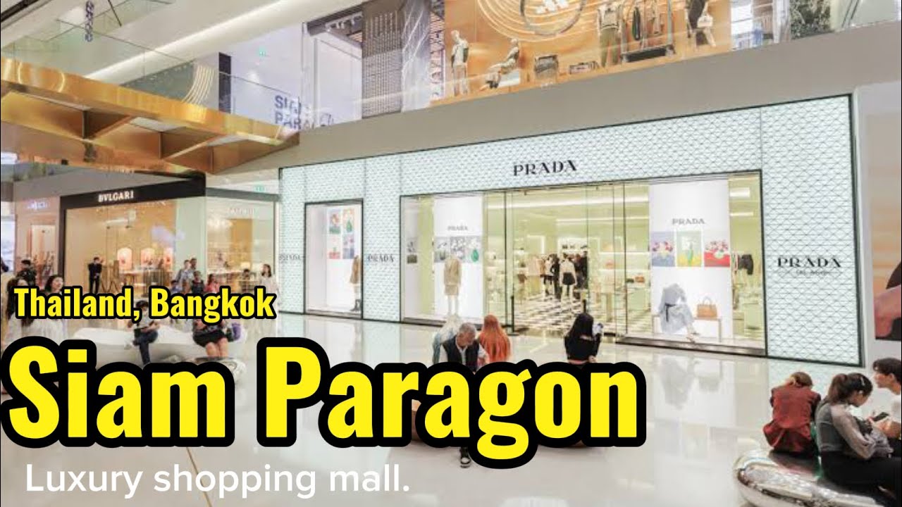 Inside Siam Paragon Bangkok — Holiday Decor 2025