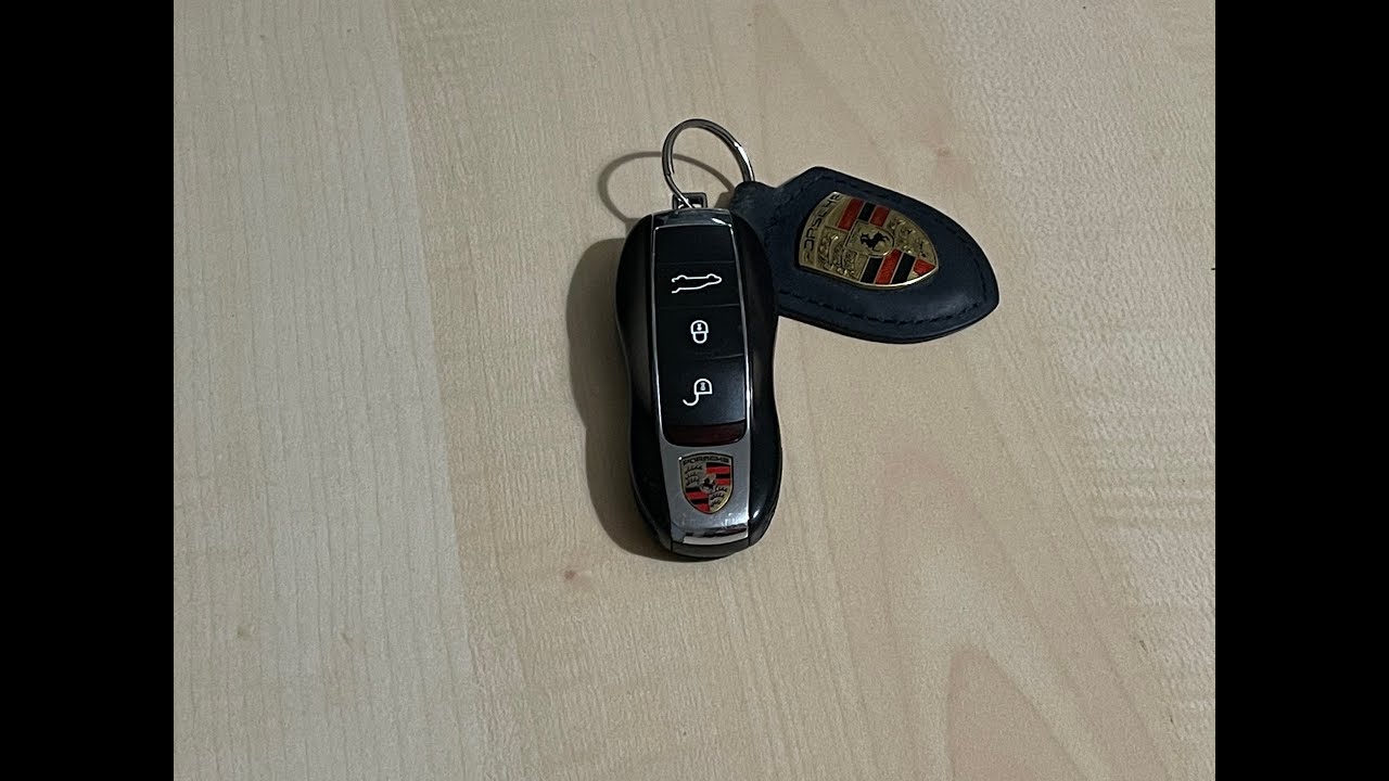 Porsche Schlüssel Batterie wechseln 