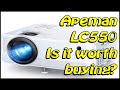 Apeman LC550 Projector Set Up and Review with Amazon Fire TV Stick