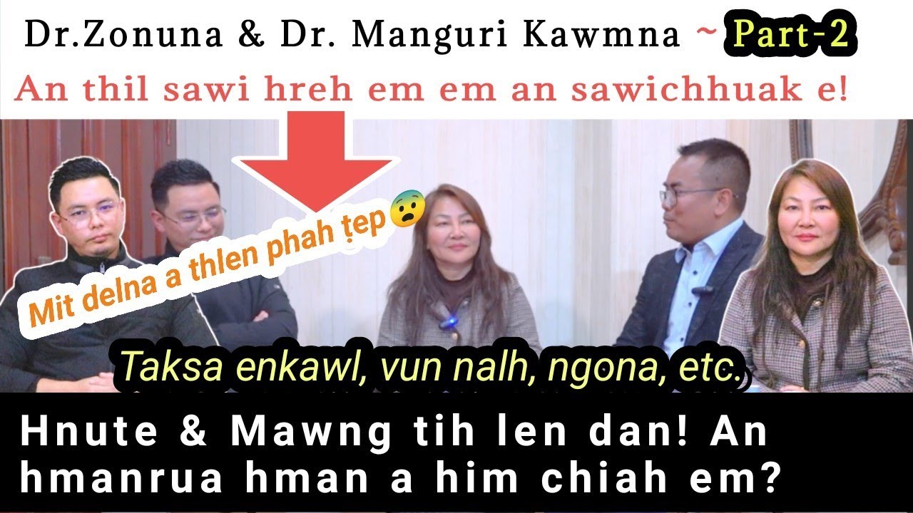 Dr. Zonuna & Dr. Manguri kawmna-2 | An sawi hreh em em social media a lar tak an sawi chhuak e!