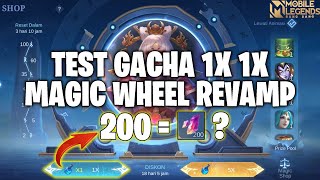 APAKAH GACHA 1x 1x SAMPAI 200 BISA DAPAT 200 MAGIC CORE? MARI KITA BUKTIKAN DI MAGIC WHEEL REVAMP screenshot 4