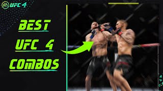 UFC 4 | TOP 5 BEST COMBOS | DIV 20 TIPS