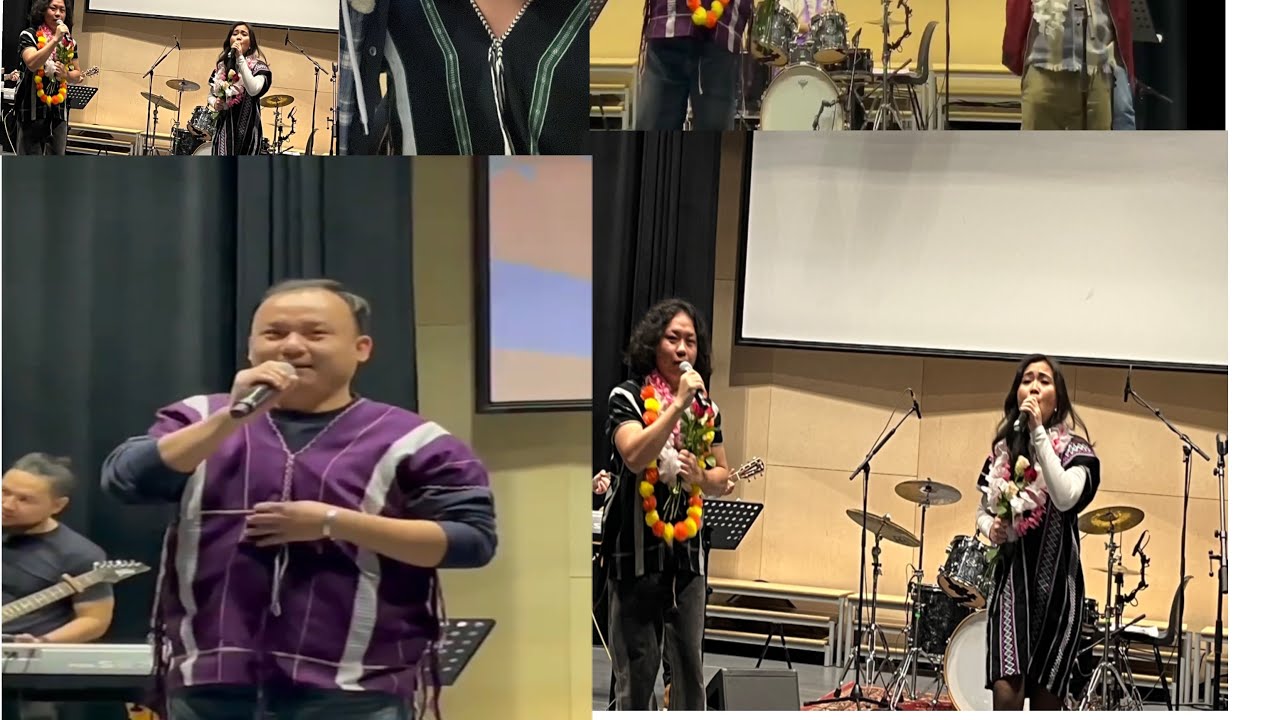 Part (2) Karen National Day. songs of Europe Karen Vision 14.02.26