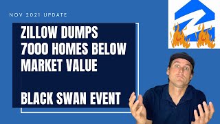 Zillow Dumps 7,000 homes | Black Swan Event for a Crash?